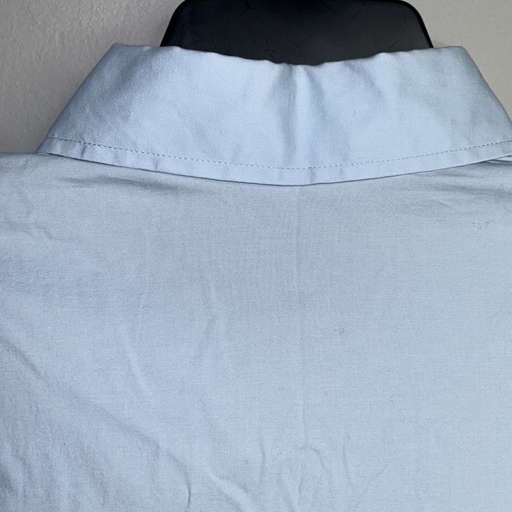 🌻 Tomsware Light Blue Casual Button Down Men’s Shirt Size XL - Picture 8 of 8